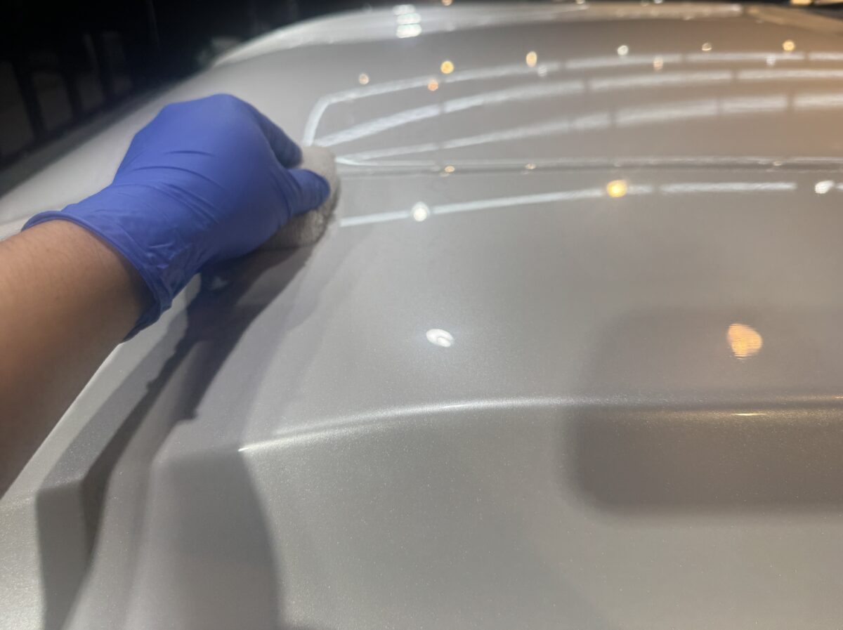 親水系スタンダードコーティングの塗布