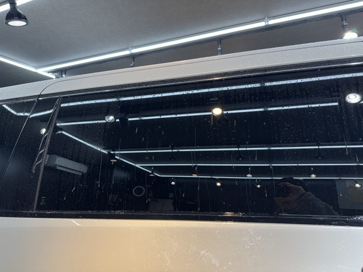 窓ガラス撥水コーティング