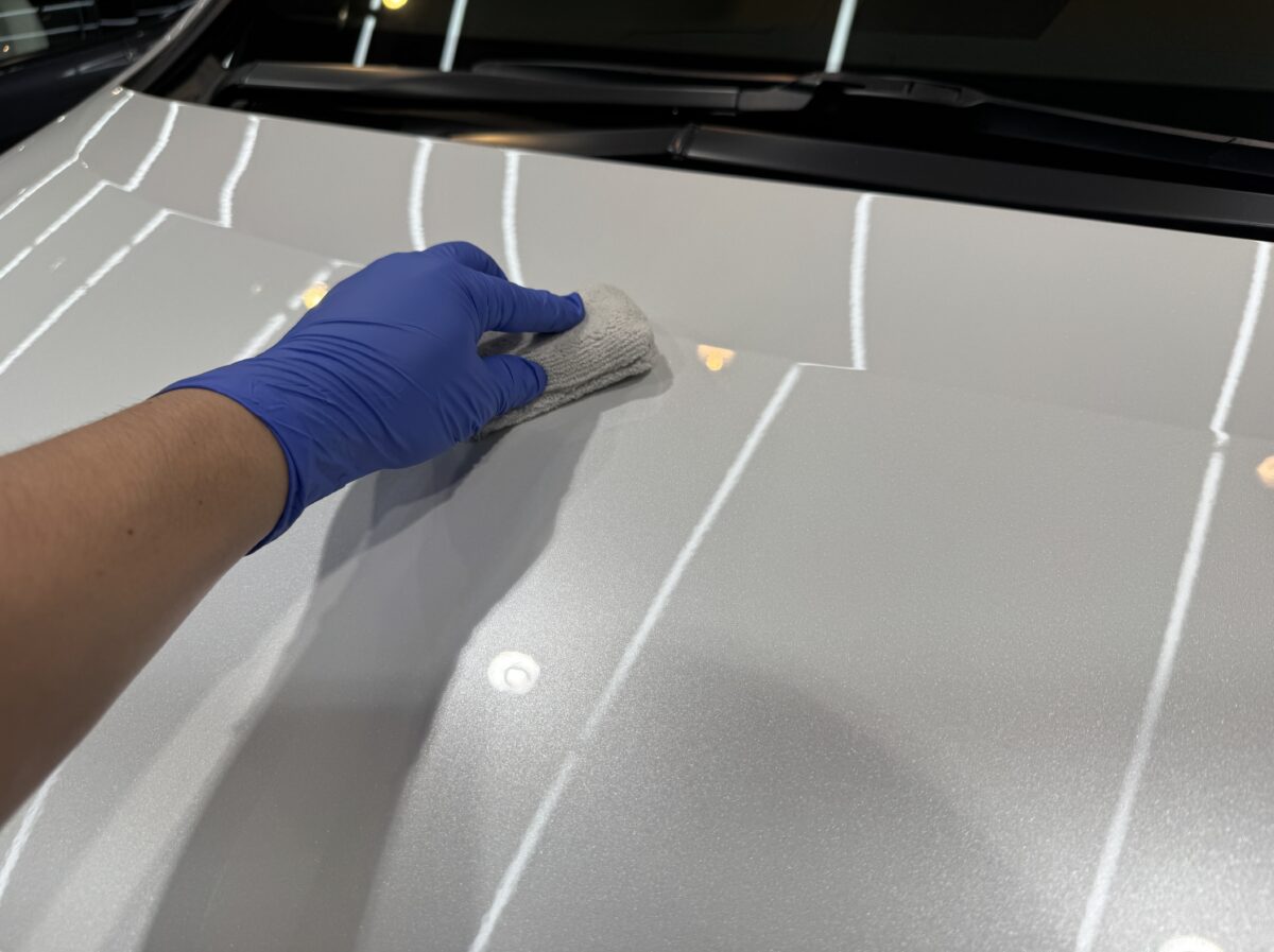 セラミックコーティング二層