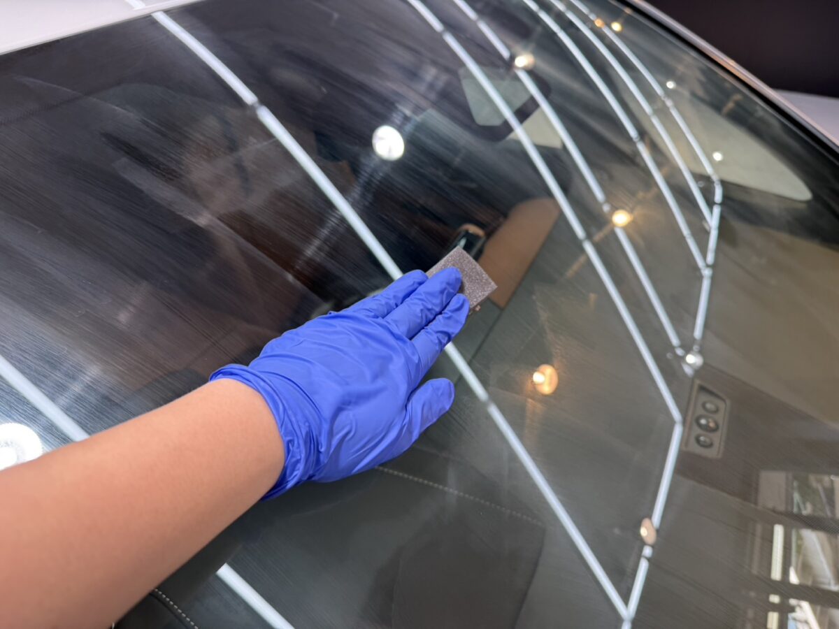 窓ガラス撥水コーティング