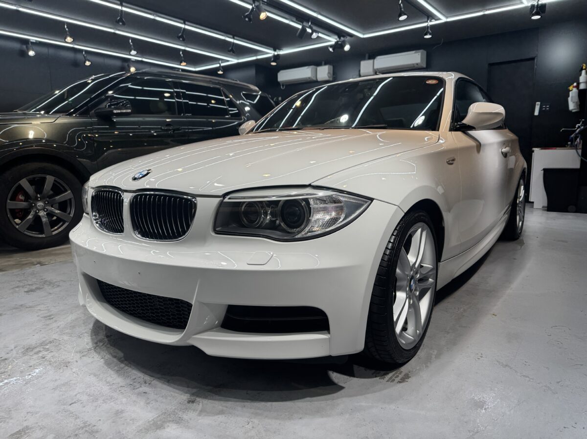 モールリペアと再発防止！ BMW 135iのコーティングメンテナンス施工車事例 ／ 神奈川県横浜市青葉区Y様より