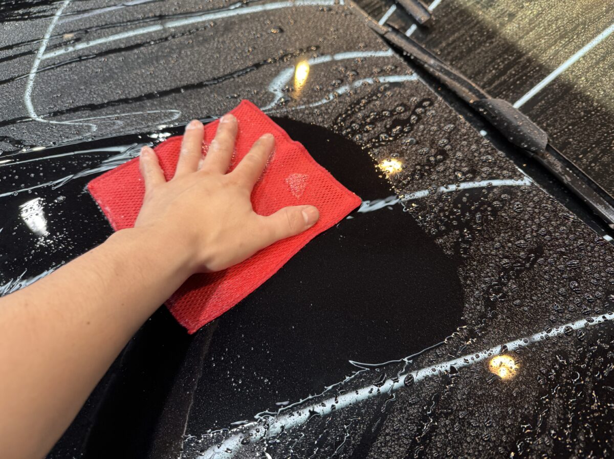 鉄粉除去 & プレウォッシュ