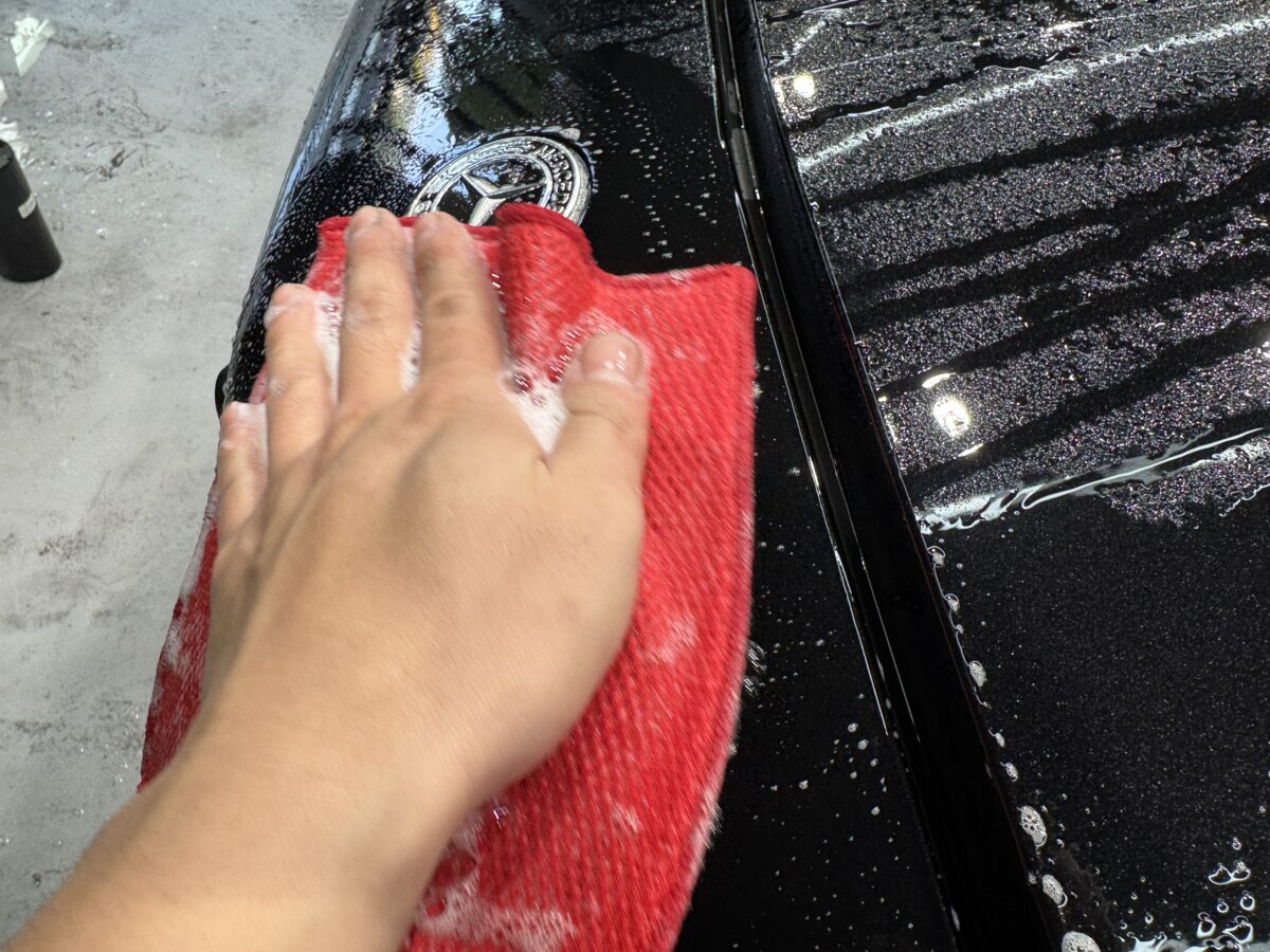 鉄粉除去 & プレウォッシュ