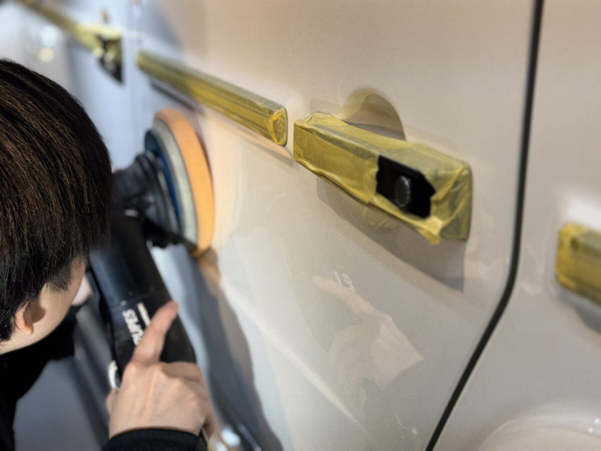 ポリッシング作業