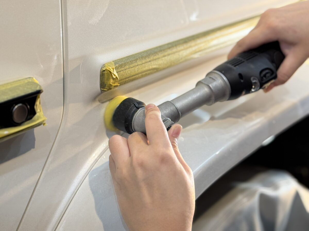 ポリッシング作業