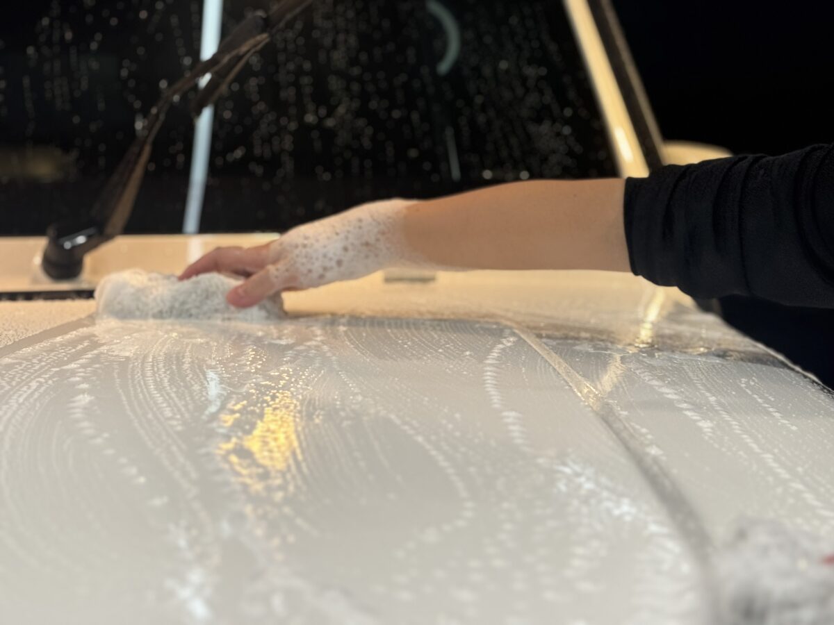  SIX セラミックコーティング施工工程（G63 AMG）