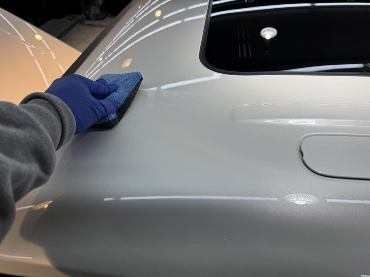 セラミックコーティング施工工程（G63 AMG）