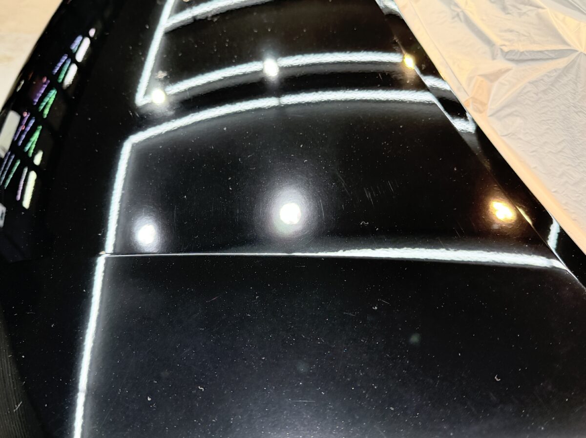 塗装の状態確認