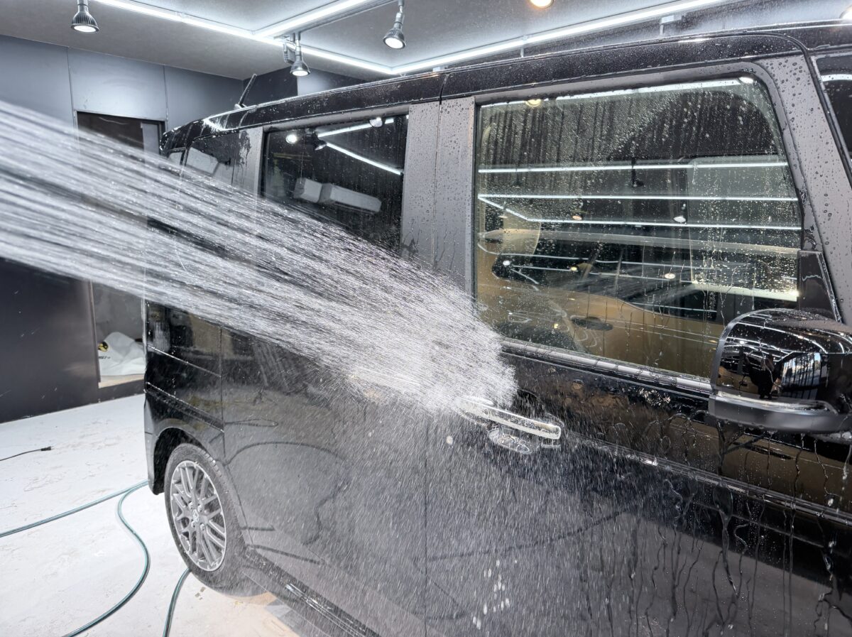 二層セラミックコーティング「SIX」施工