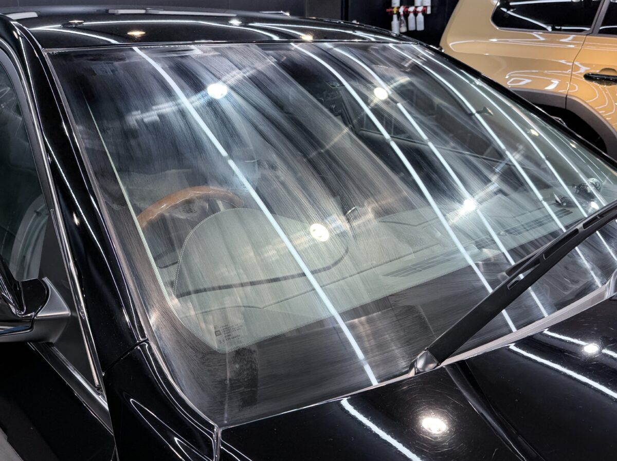 窓ガラス撥水加工