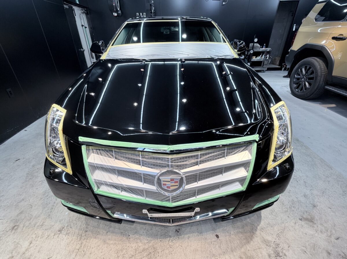 キャデラック CTS フルマスキング作業