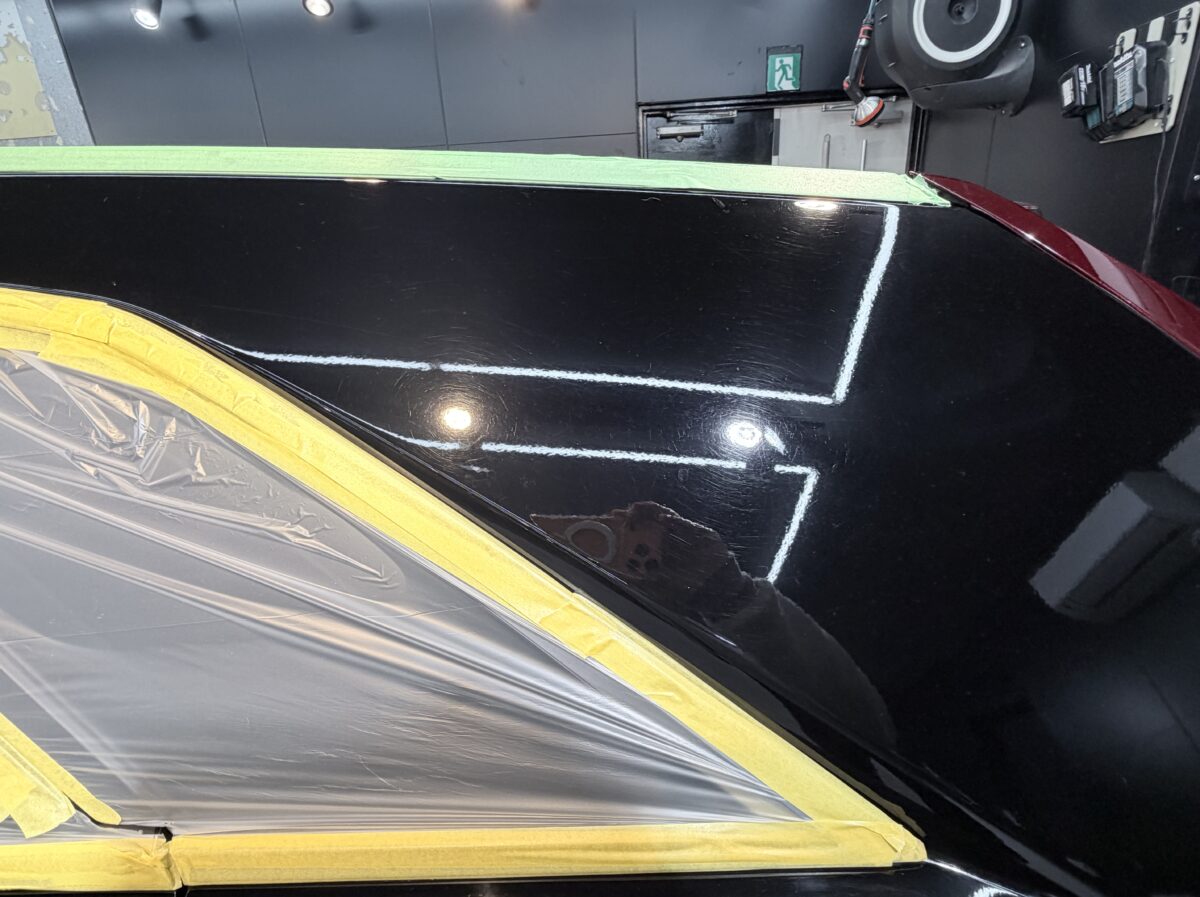 キャデラック CTS 塗装状態の確認