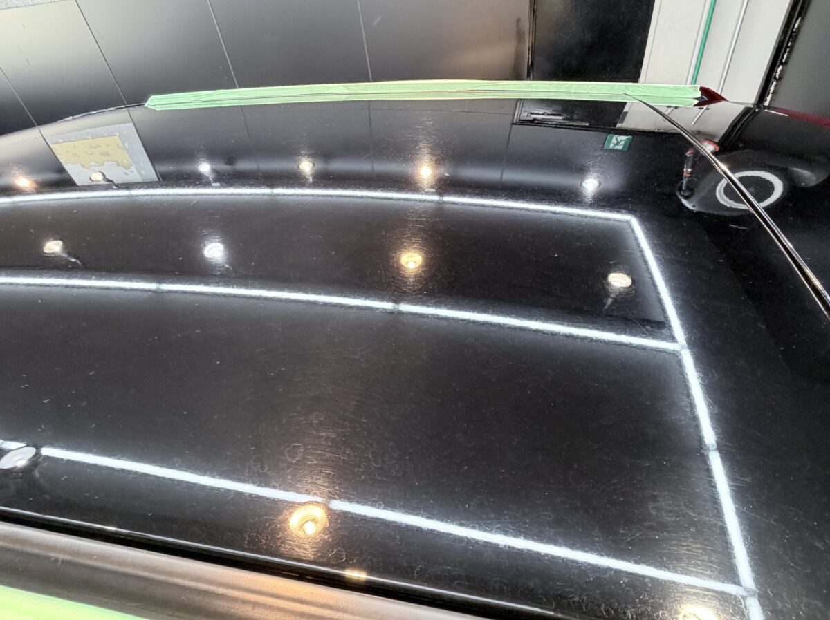 キャデラック CTS 塗装状態の確認