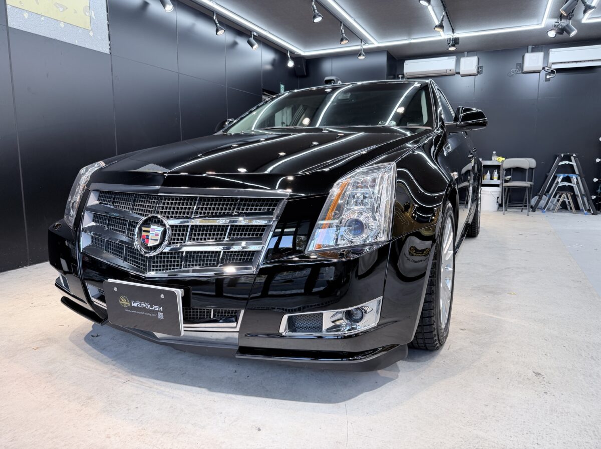 キャデラック CTS セラミックコーティング施工完了