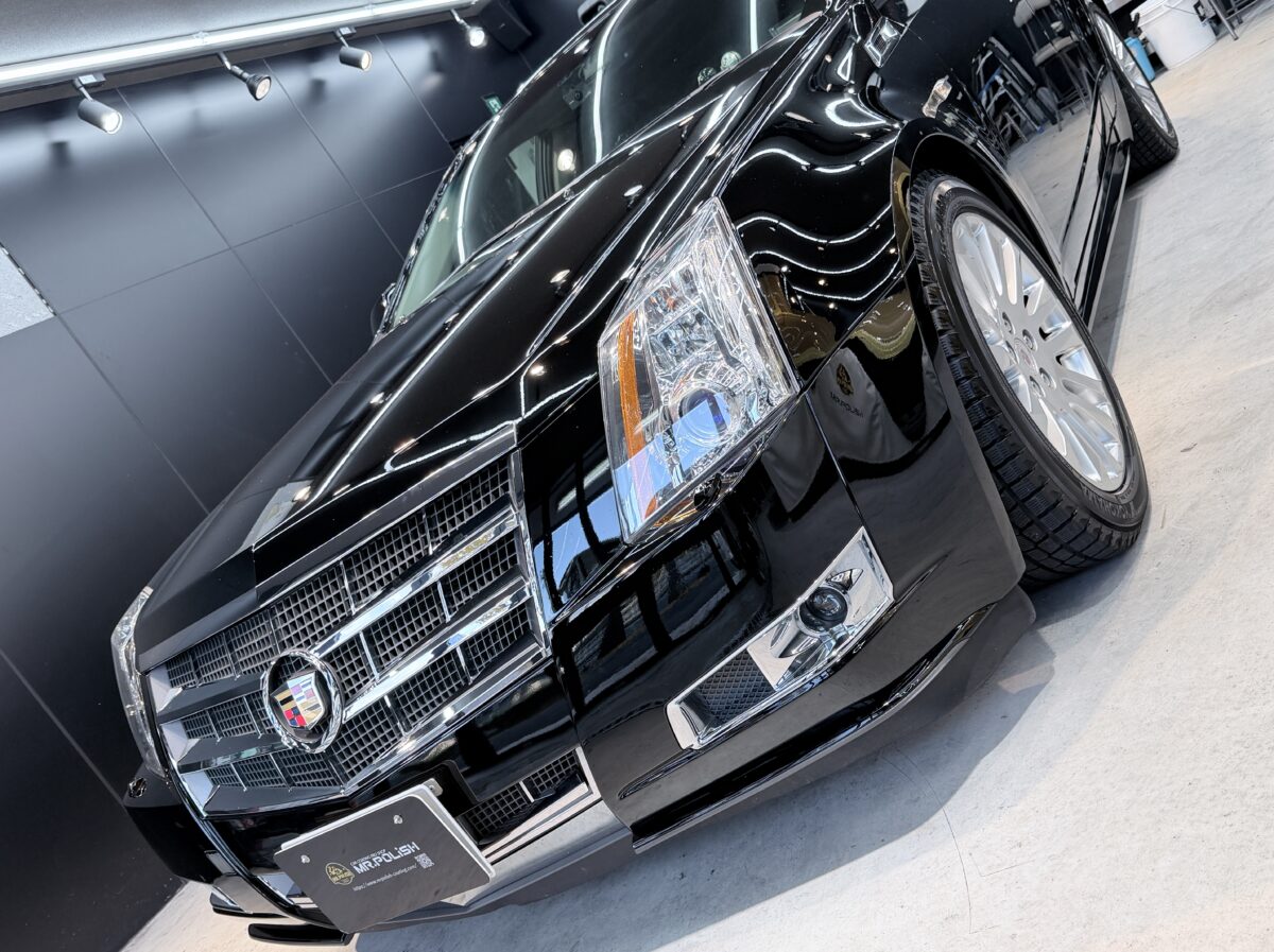 キャデラック CTS セラミックコーティング施工完了