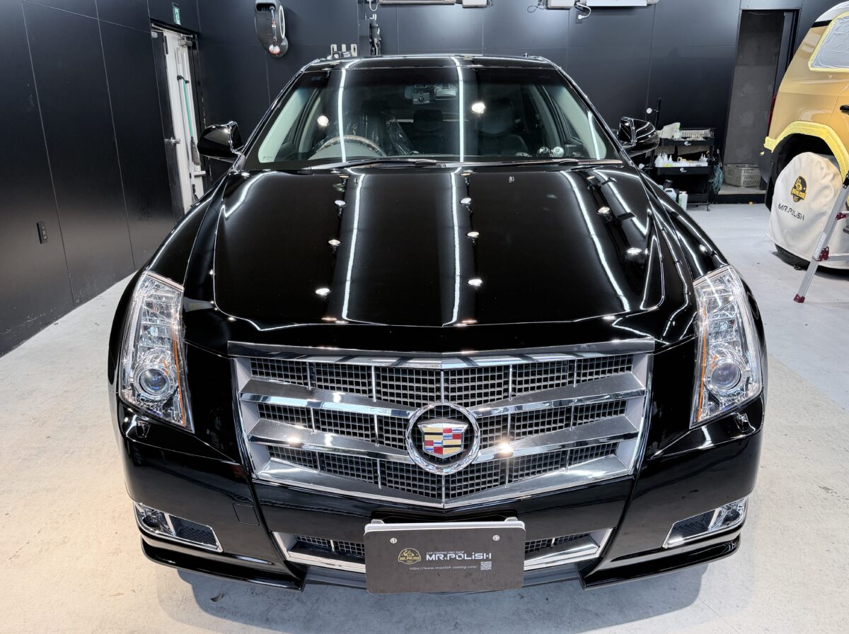 キャデラック CTS セラミックコーティング施工完了