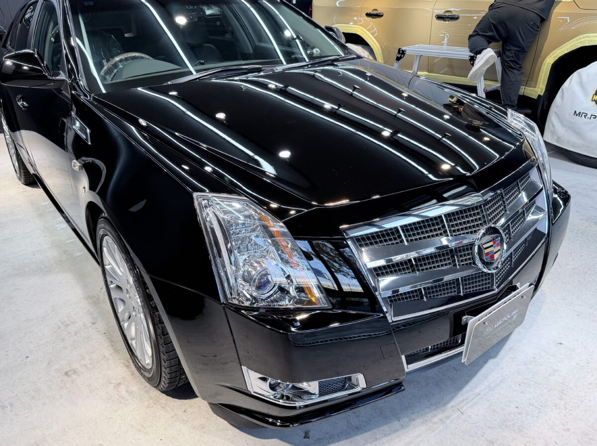 キャデラック CTS セラミックコーティング施工完了