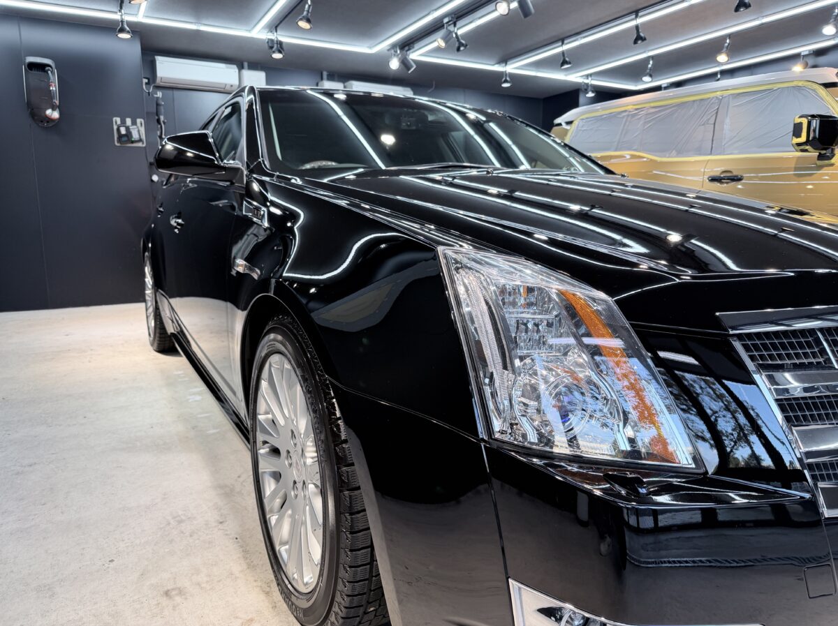 キャデラック CTS セラミックコーティング施工完了