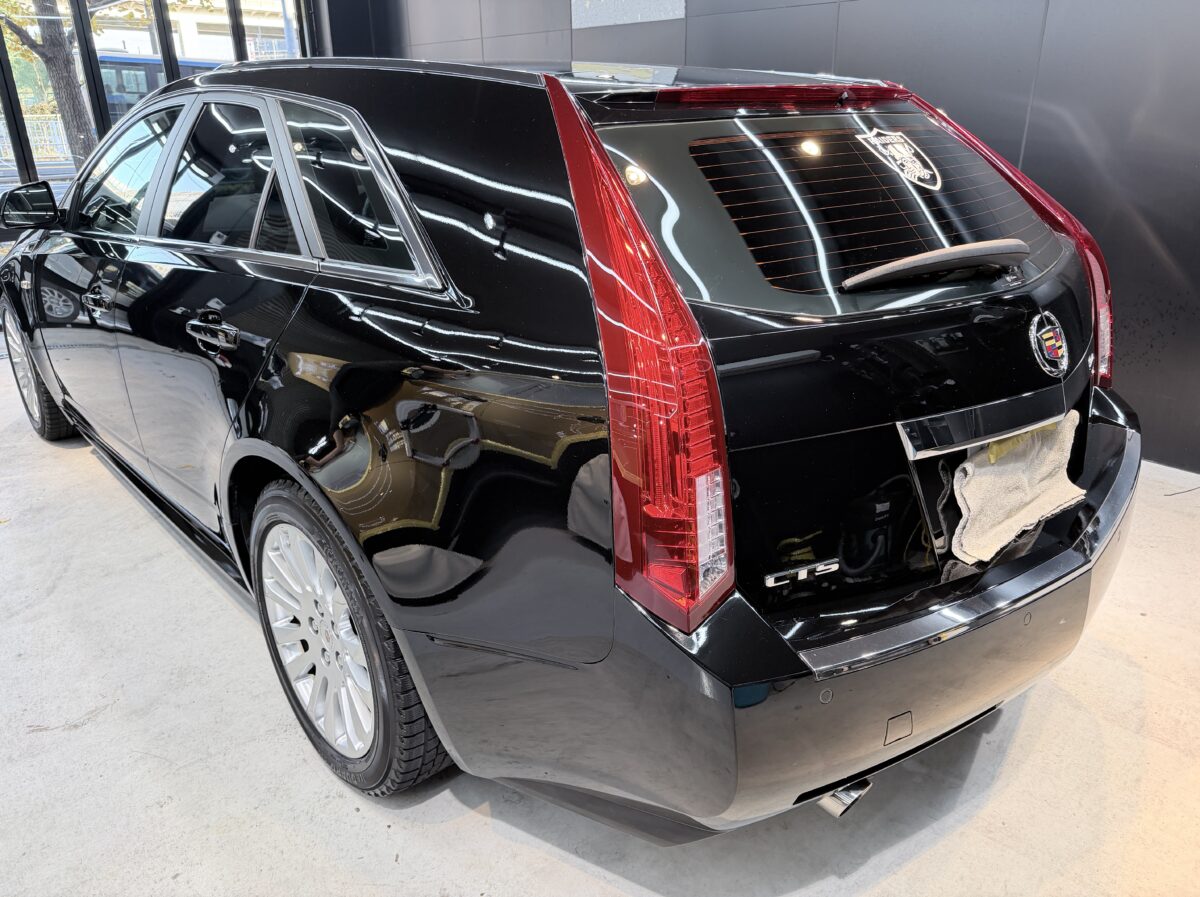 キャデラック CTS セラミックコーティング施工完了