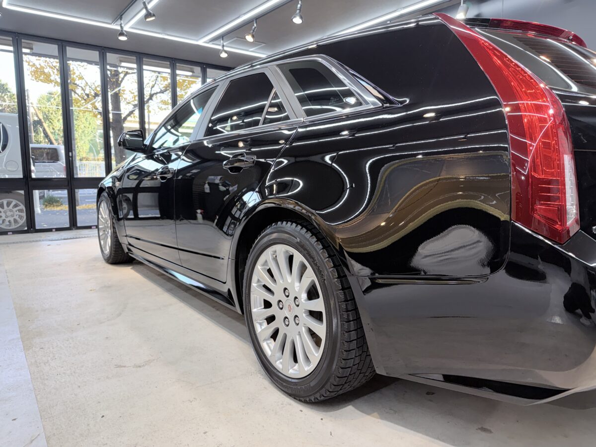 キャデラック CTS セラミックコーティング施工完了