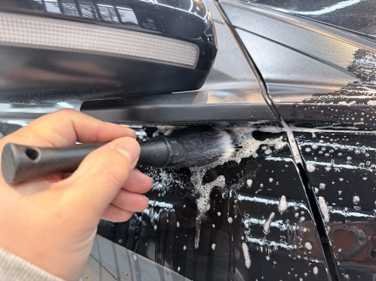 CR-Zの塗装とガラスの状態