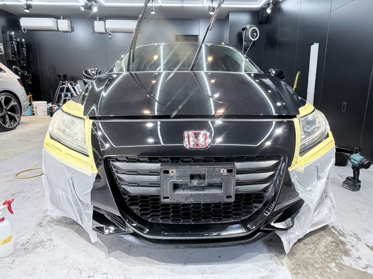 ヘッドライトリペア W施工