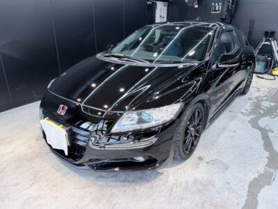 経年車ホンダ CR-Z コーティング＆ヘッドライトリペア施工車事例 ／ 神奈川県横浜市港北区 K様より