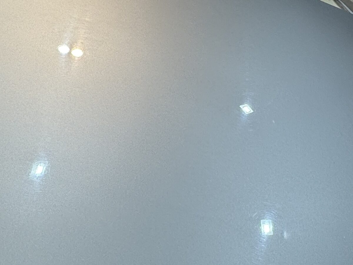 カレラの塗装面の状態をチェック