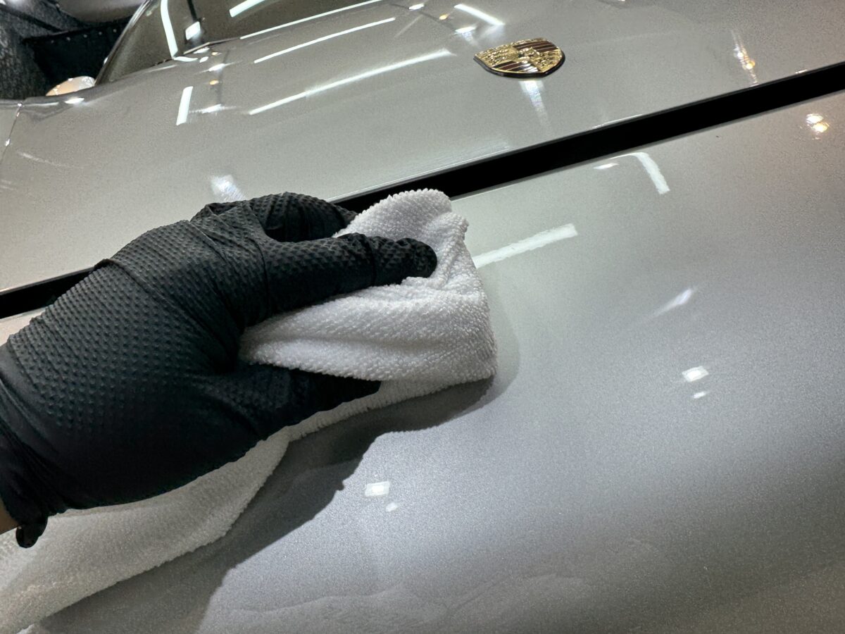 親水系スタンダードコーティングの塗布