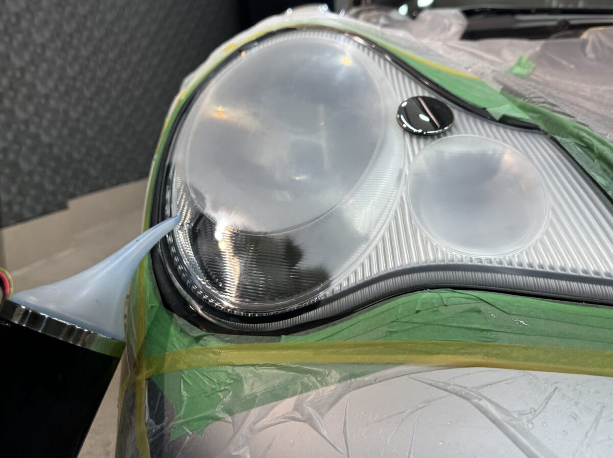 ヘッドライトスチーマー