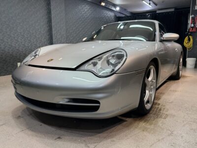 ヘッドライト復活 & ガラスコーティング施工車事例 ｜ 経年車ポルシェ 911カレラ ／ 神奈川県逗子市O様より