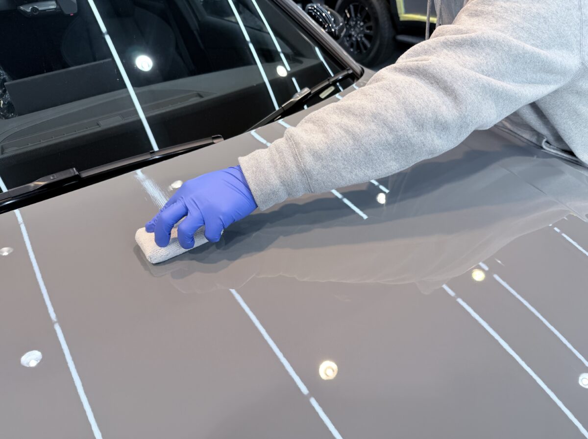 servFaces セラミックコーティング二層施工