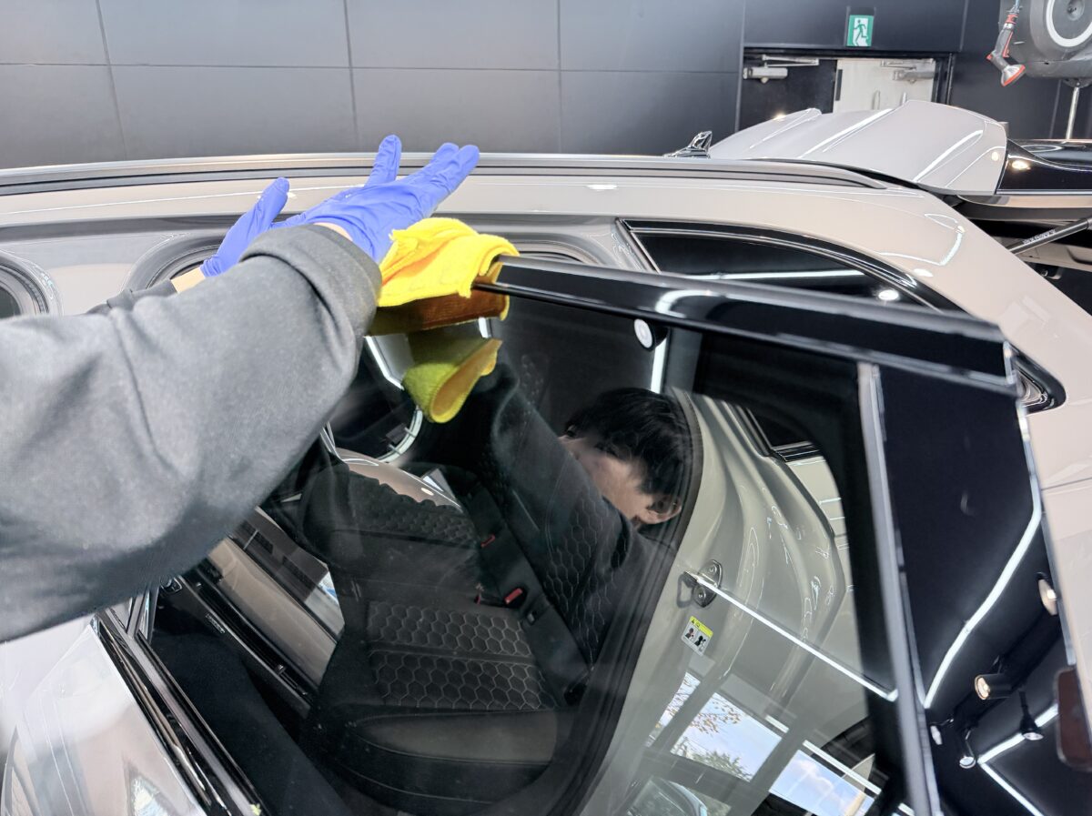 servFaces セラミックコーティング二層施工