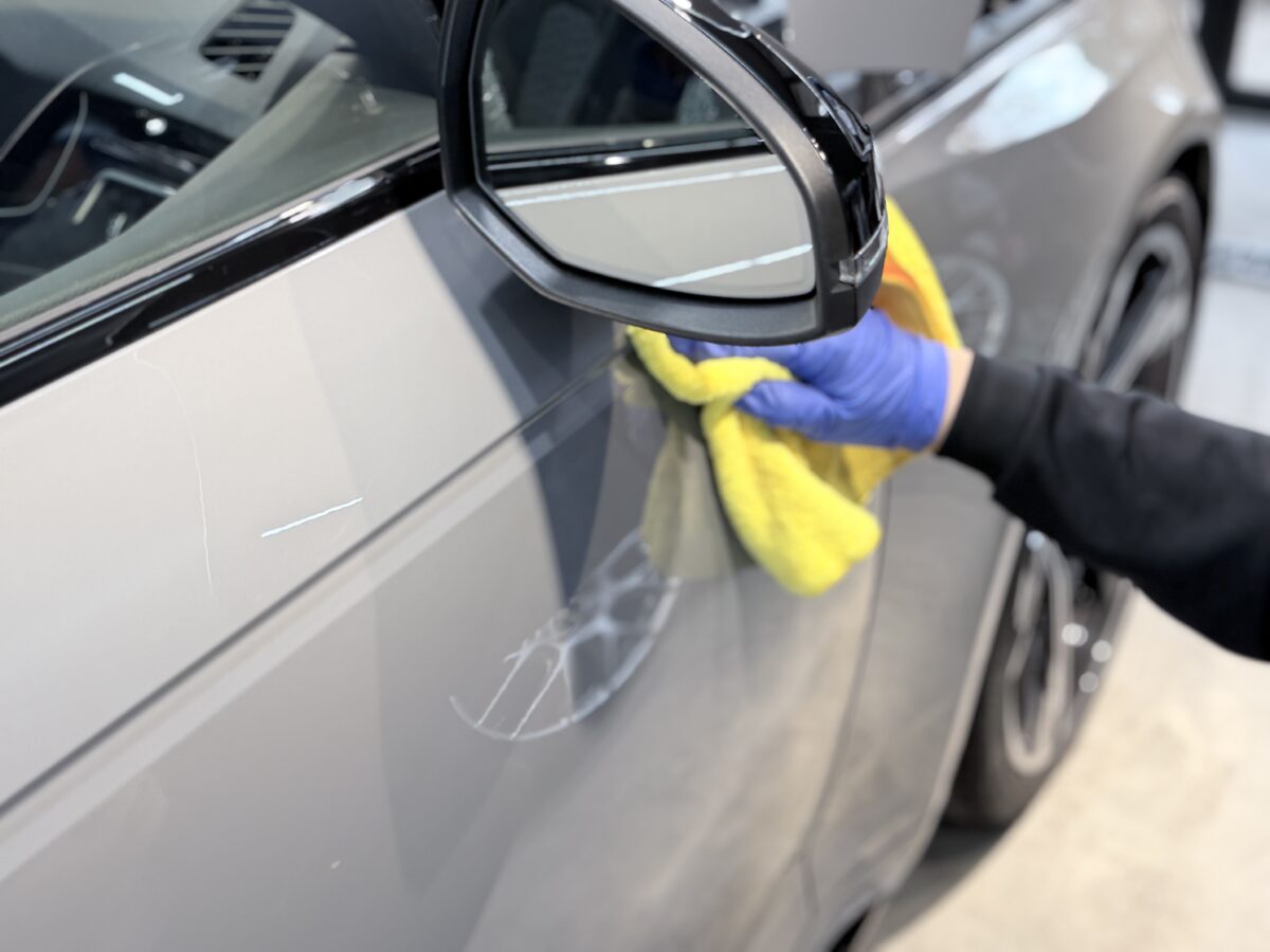 servFaces セラミックコーティング二層施工