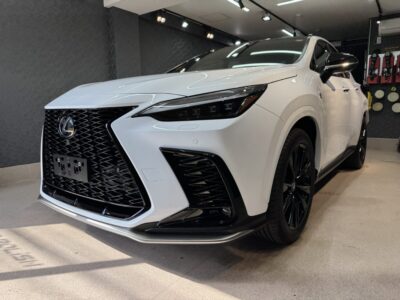 新車 LEXUS NX350h コーティング施工車事例 ／ 神奈川県横浜市泉区U様より
