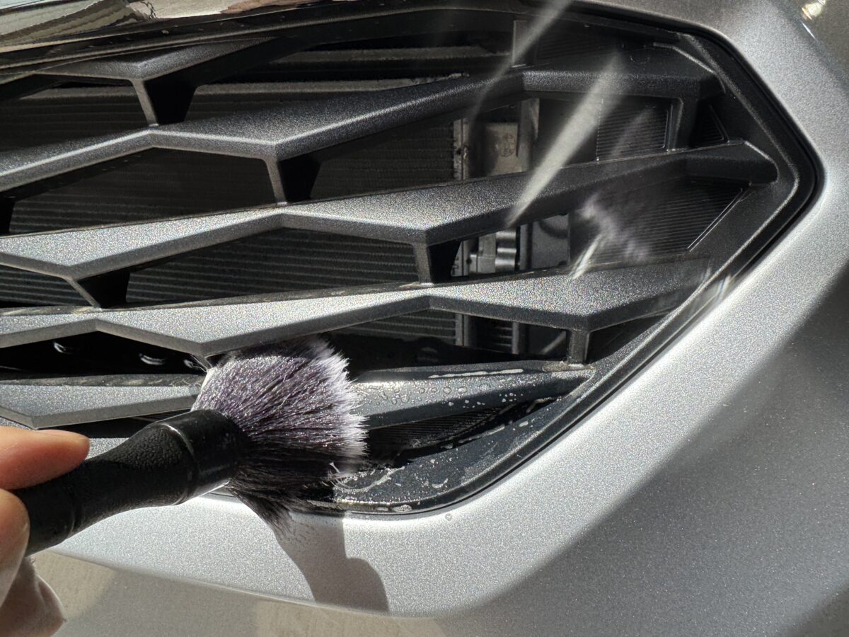 新型インプレッサの下地処理