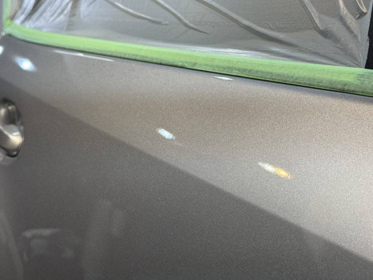 新型インプレッサの塗装状態