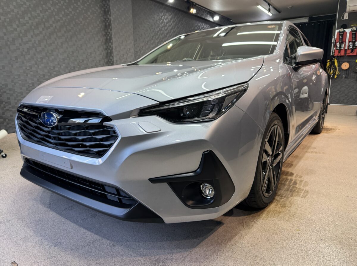 新型スバル インプレッサ（GU7）ガラスコーティング施工車事例 ／ 神奈川県藤沢市 T様より