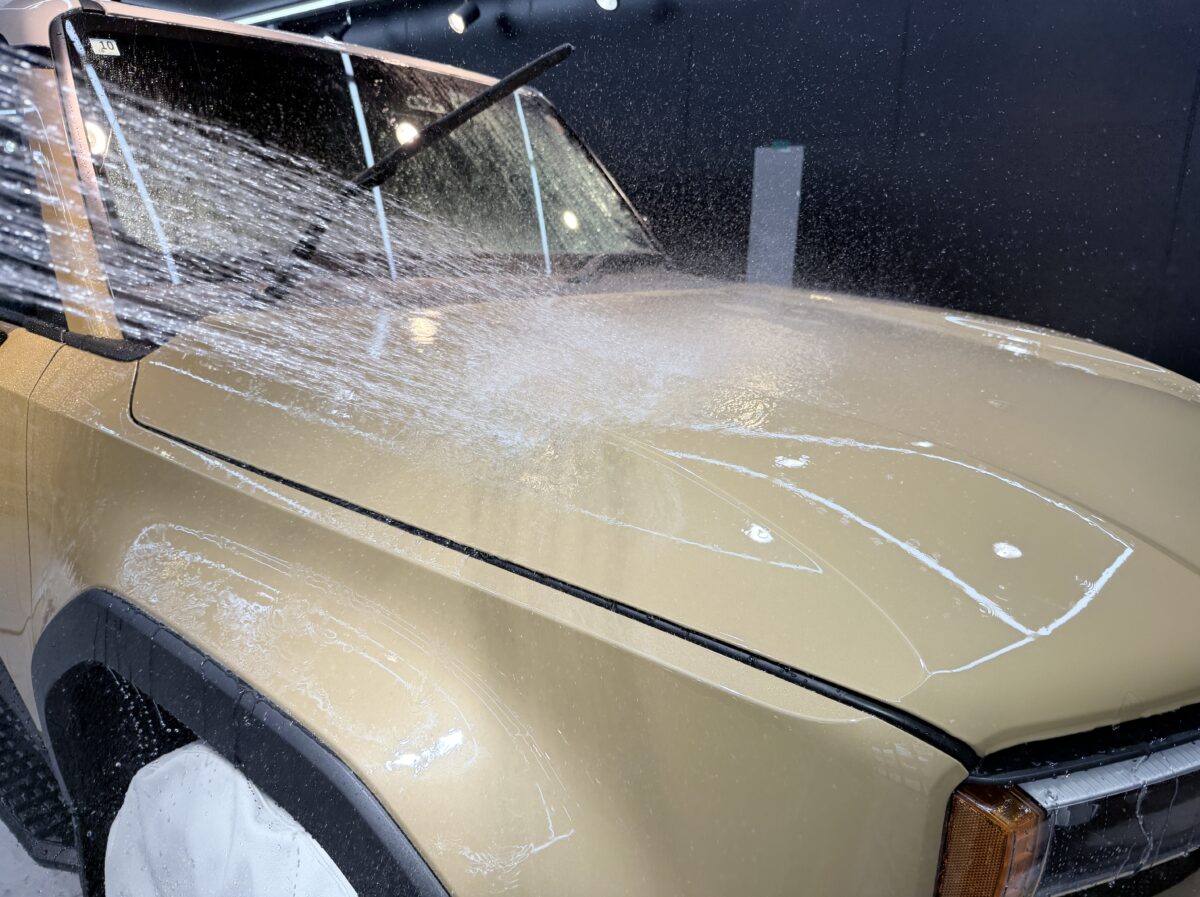 ガラスコーティング施工