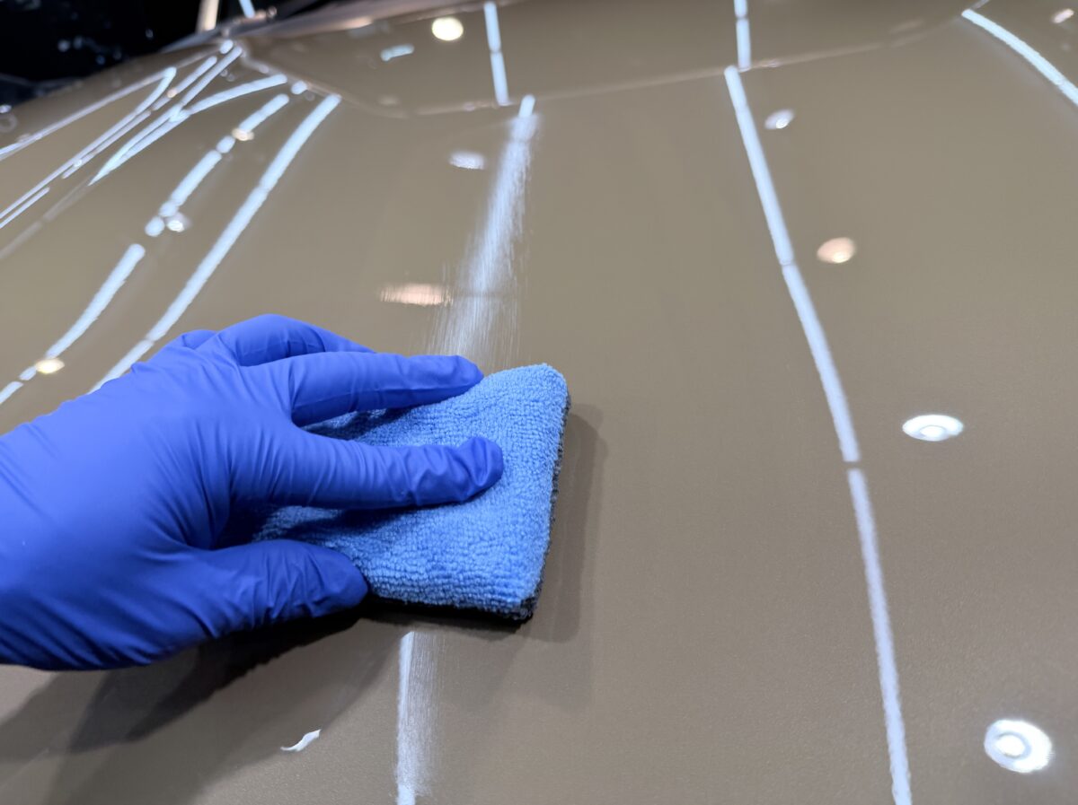 ガラスコーティング施工