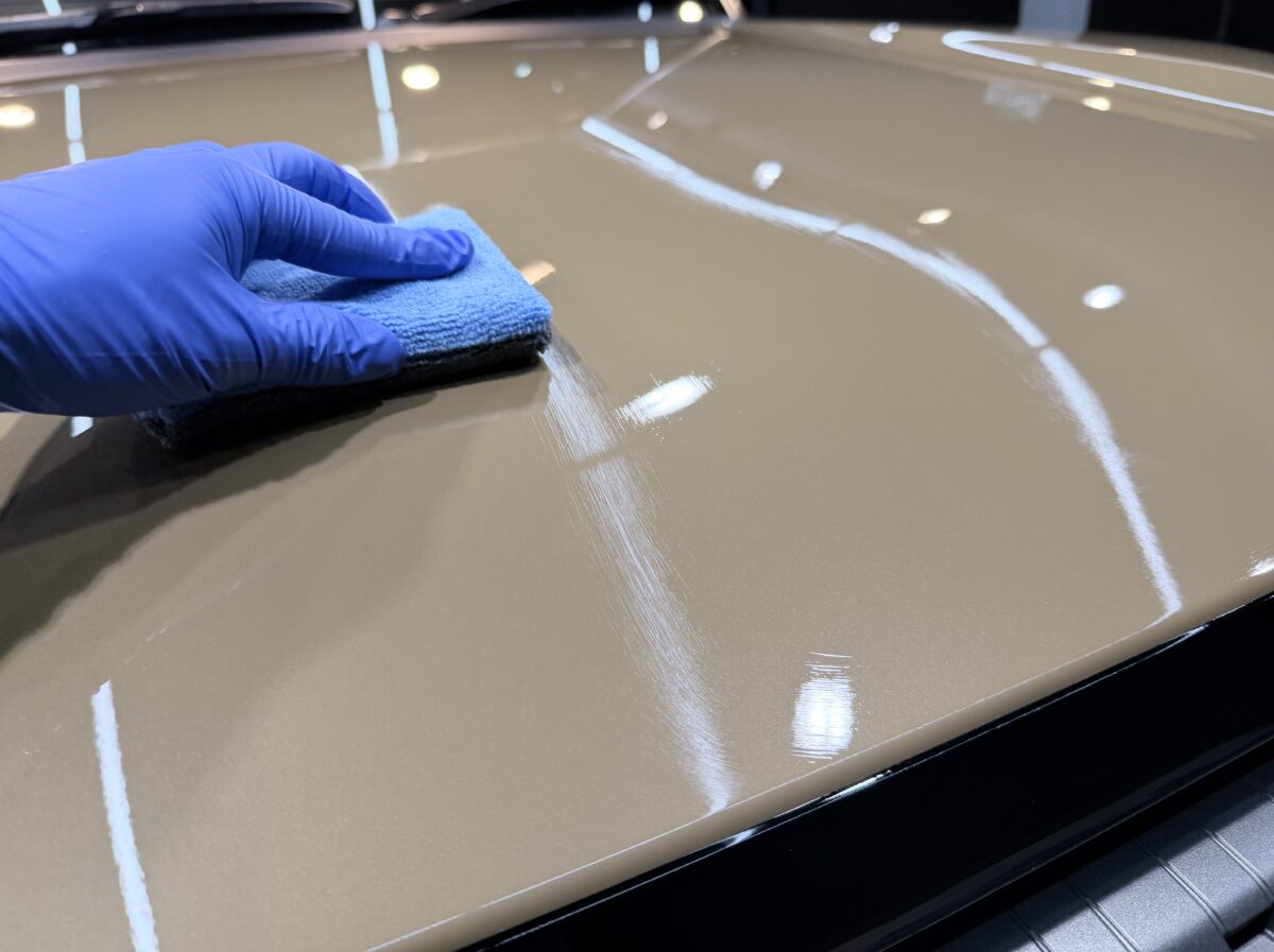 ガラスコーティング施工