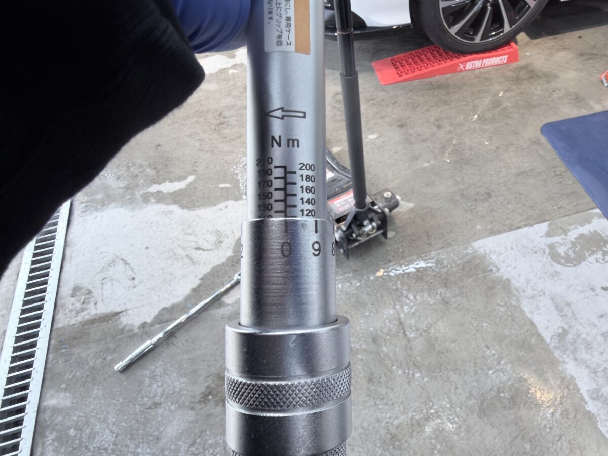 ホイール脱着両面コーティング