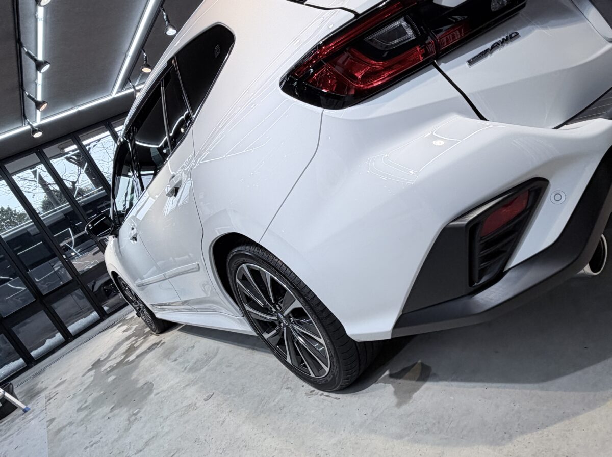 レヴォーグ 施工後の仕上がり