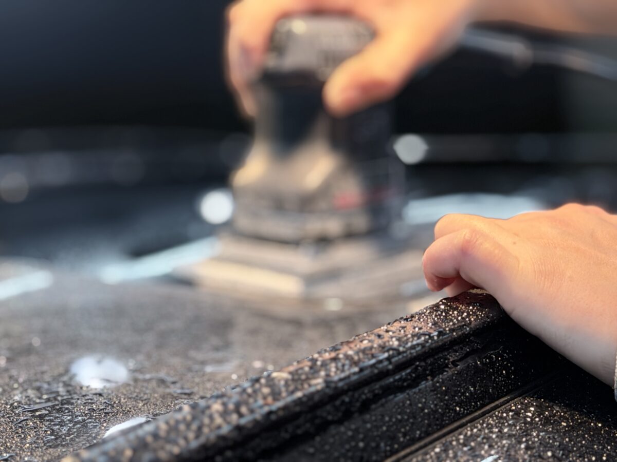 窓ガラス撥水加工