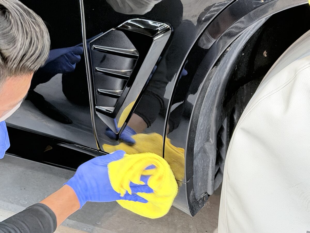 サーブフェイス セラミックコーティング 二層施工