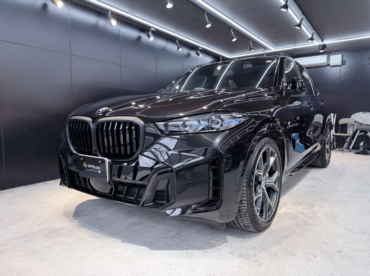 BMW X5 セラミックコーティング施工完了