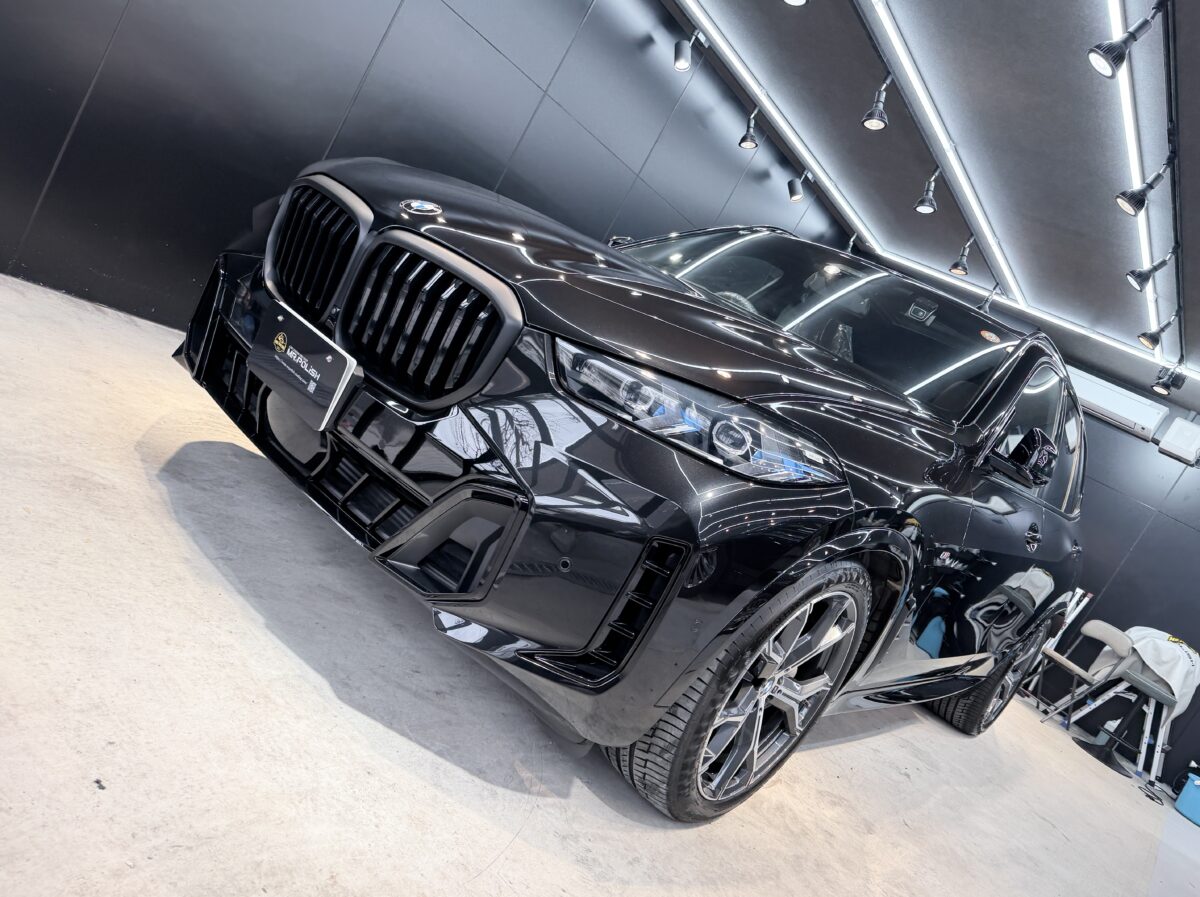 BMW X5 セラミックコーティング施工完了