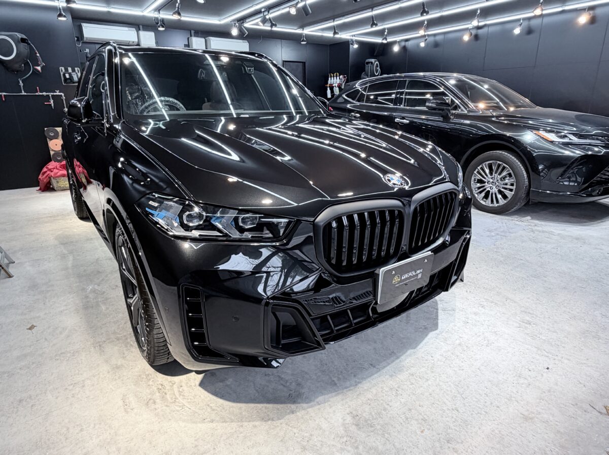 BMW X5 セラミックコーティング施工完了