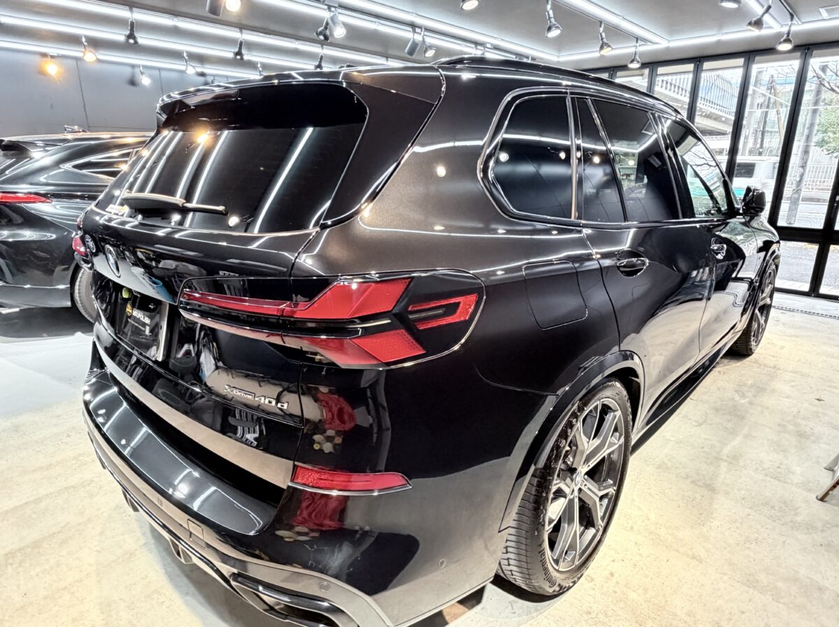 BMW X5 セラミックコーティング施工完了
