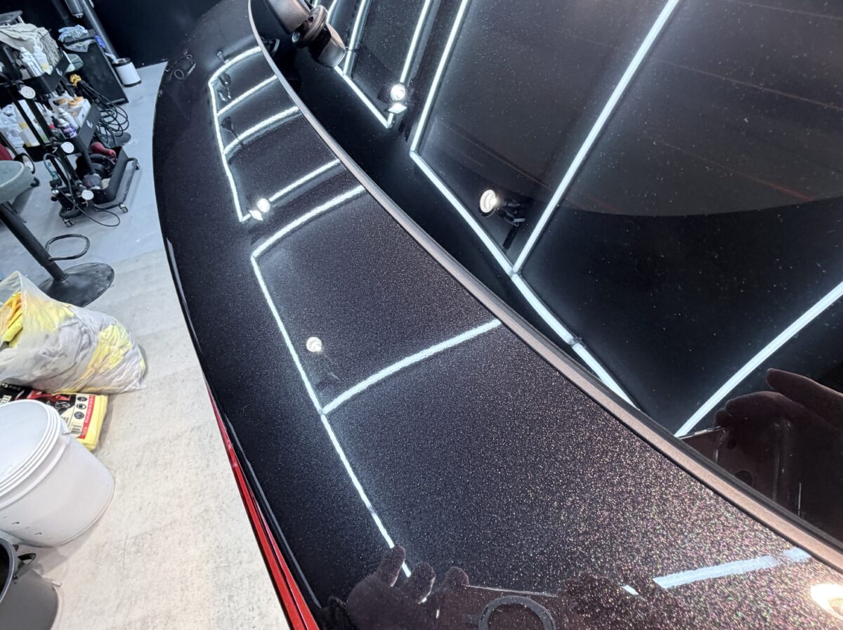 トヨタ ハリアー 二層セラミックコーティング施工完了